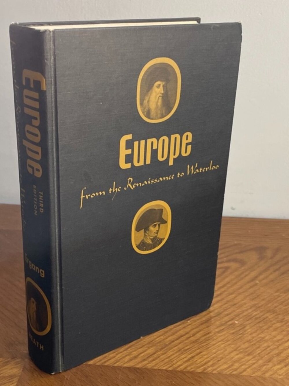 Europe From the Renaissance to Waterloo 3rd Edition - Robert Ergang HC 1967